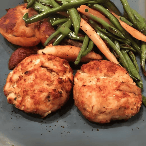 How To Prepare Maryland Crab Cakes With Roasted Vegetables? 😍😍🌈🌈 - Aussie Meat, Meat delivery, online butcher, BBQ Grills, Wine