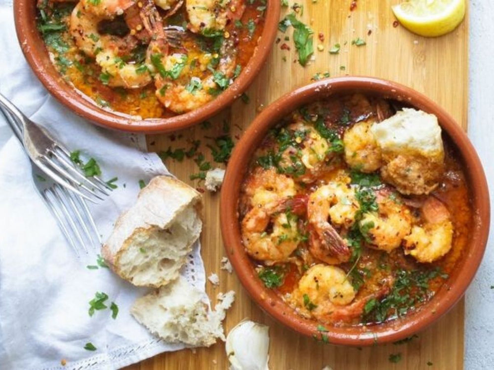 Spanish Garlic Prawns | Ocean Catch Premium Australian Tiger Prawns