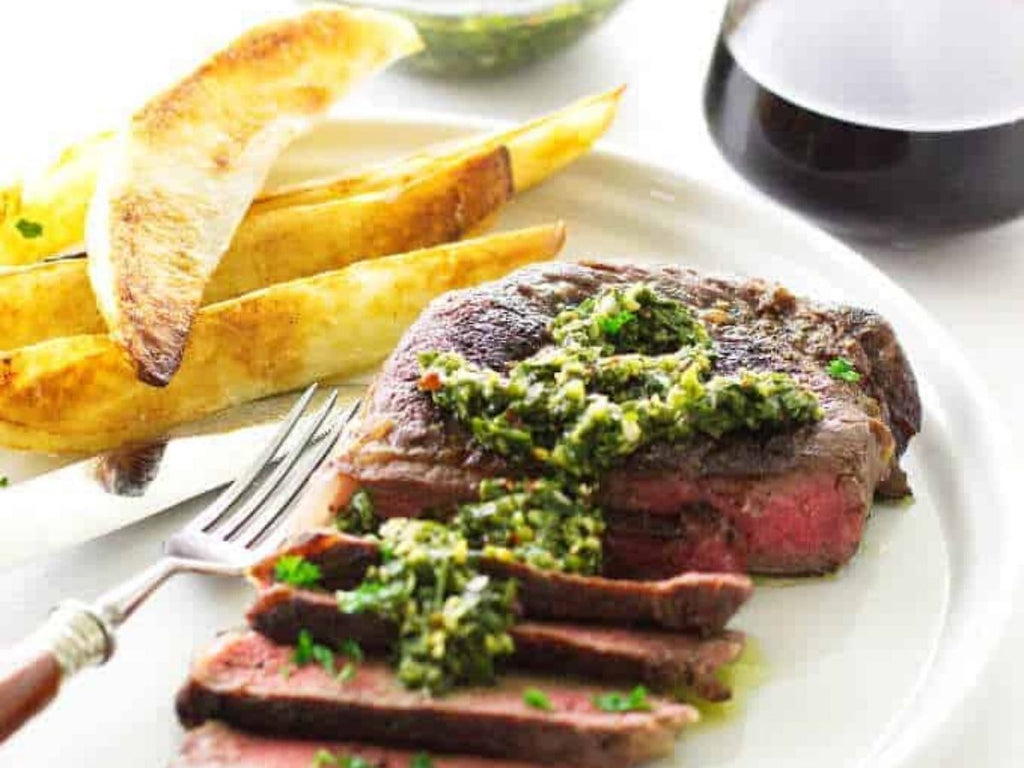 How To Prepare Sous Vide Ribeye Steak with Chimichurri Sauce? - Aussie Meat, Meat delivery, online butcher, BBQ Grills, Wine