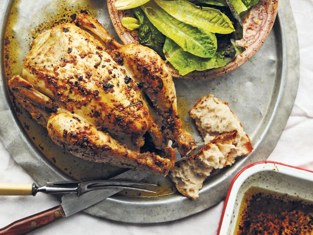 How To Prepare Italian Roast Chicken With Rosemary, Anchovy, Garlic And Lemon Butter? - Aussie Meat, Meat delivery, online butcher, BBQ Grills, Wine