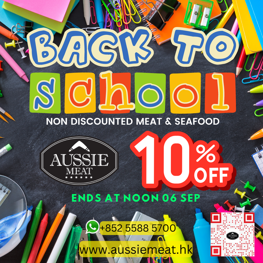 Back to School Sale 10% Off Non Discounted Meat & Seafood | Aussie Meat | Meat Delivery | Seafood Delivery 