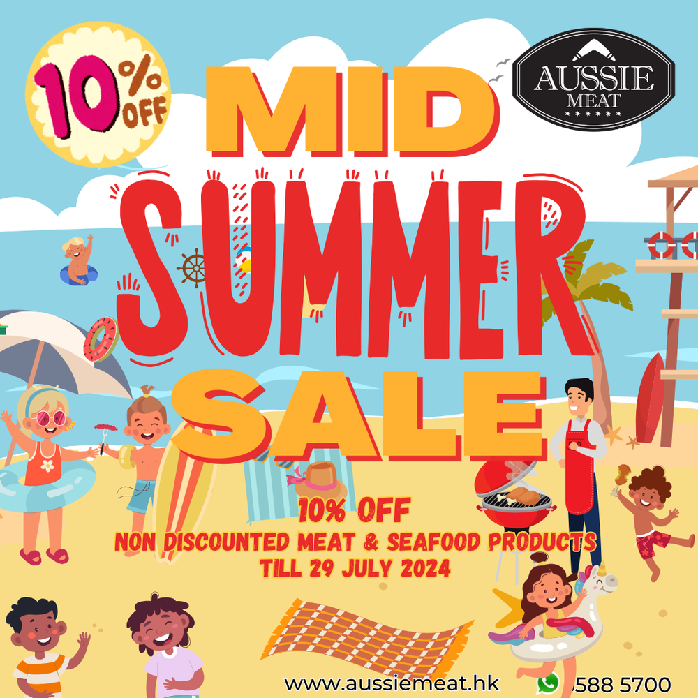 Mid Summer Sale 10% Off Non Discounted Meat & Seafood Products | Meat Delivery