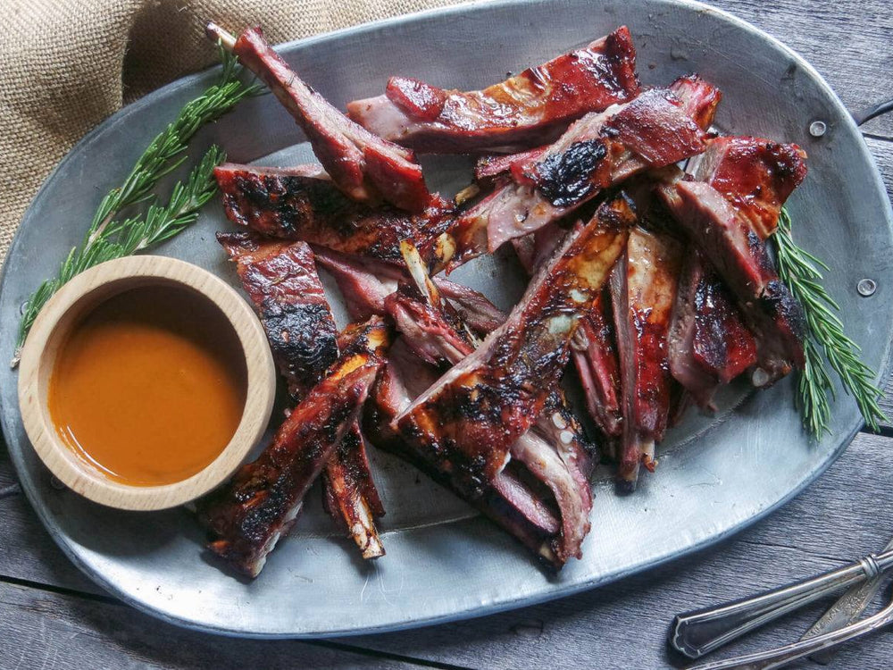 Aussie Lamb - Garlic & Rosemary Grilled Lamb Ribs - Lamb HK