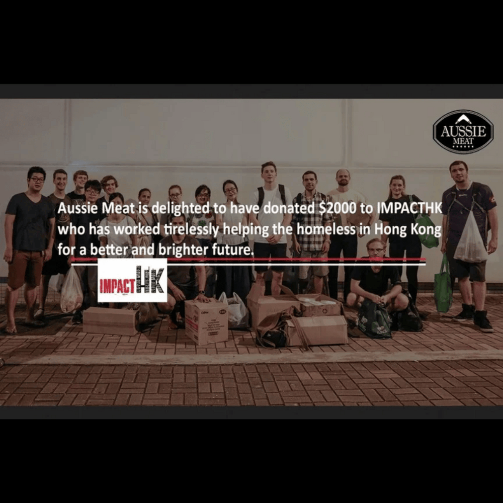 Aussie Meat Charity | ImpactHK | eat4charityHK | KindnessMatters