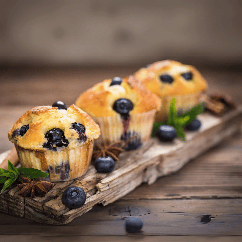 How To Prepare Strawberry-Blueberry Muffins?