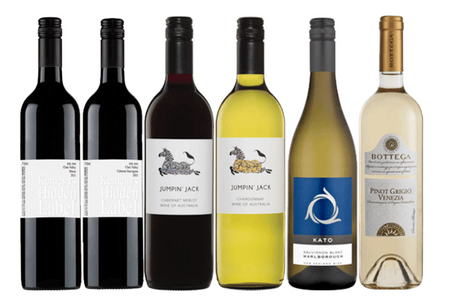 Wine Lovers | BBQ Bargain Mixed White & Red Wine (6 Bottles) - Aussie Meat, Meat Delivery, Online Butcher, BBQ Grills, Wine
