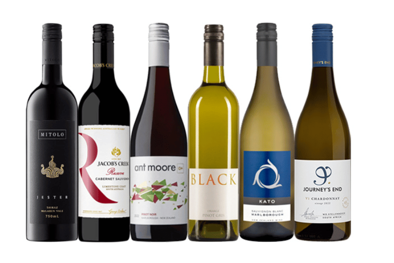 Wine Lovers | Premium Mixed White & Red Wine (6 Bottles) - Aussie Meat, Meat Delivery, Online Butcher, BBQ Grills, Wine