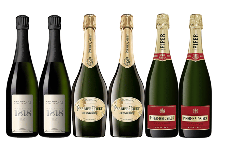 Wine Lovers | Champagne Mixed (6 Bottles) - Aussie Meat, Meat Delivery, Online Butcher, BBQ Grills, Wine