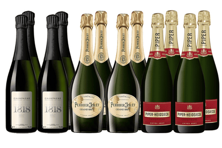 Wine Lovers | Champagne Mixed Dozen (12 Bottles) - Aussie Meat, Meat Delivery, Online Butcher, BBQ Grills, Wine