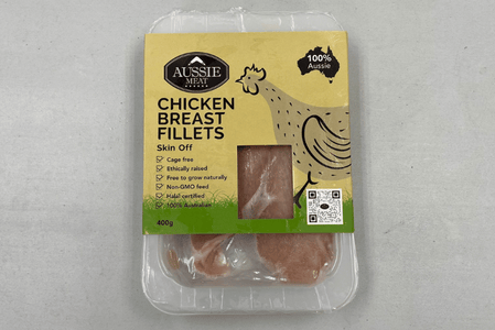 Wholesale Australian Hormone Free Chicken Breasts (Skin-Off & Boneless, 400g) | Buy 20 Get 10 Free