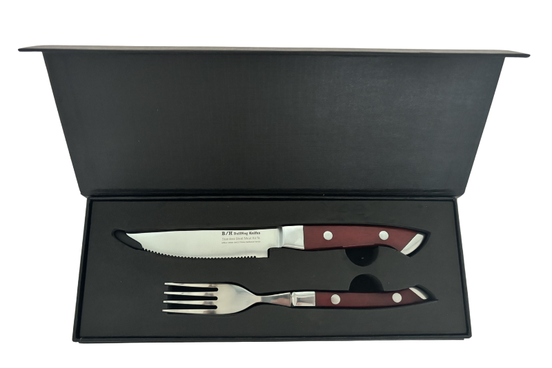 BBQ Accessories | BullHog Stainless Steel Steak Cutlery Set - Aussie Meat, Meat Delivery, Online Butcher, BBQ Grills, Wine