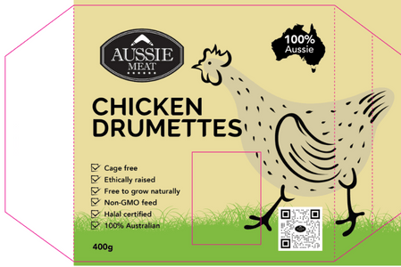 Wholesale Australian Hormone Free Chicken Drumettes (400g) | Buy 20 Get 10 Free