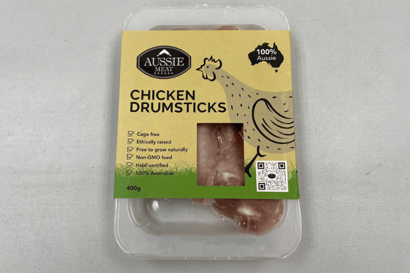 Australian Hormone Free Chicken Drumsticks (400g)