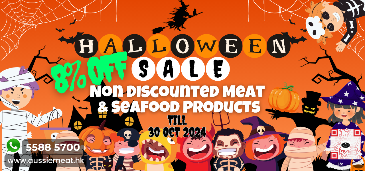 Halloween Sale 8% Off | Aussie Meat Meat Delivery Online Butcher BBQ Grills Wine 