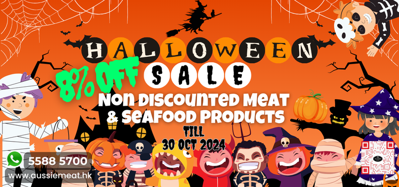 Halloween Sale 8% Off | Aussie Meat Meat Delivery Online Butcher BBQ Grills Wine 