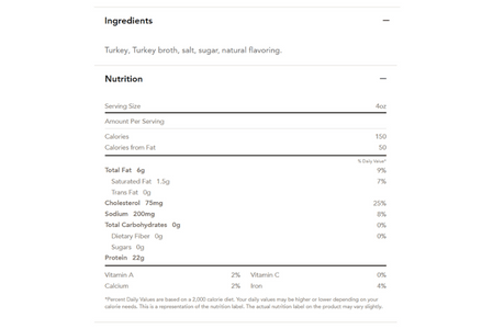 美國未烹調Honeysuckle White原隻火雞(12-14磅/14-16磅) - Aussie Meat, Meat Delivery, Online Butcher, BBQ Grills, Wine