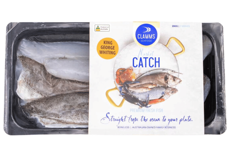 Ocean Catch Australian King George Whiting Fillets Boneless Skin On (2 x 140g) | Buy 9 Get 1 Free - Aussie Meat, Meat Delivery, Online Butcher, BBQ Grills, Wine