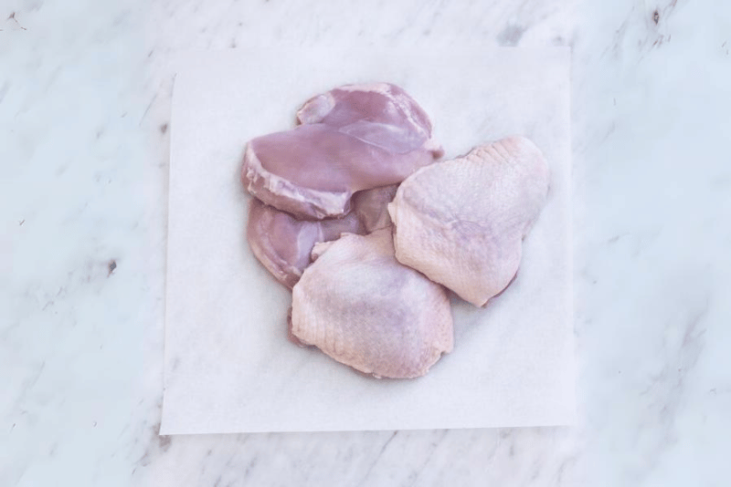 Australian Hormone Free Chicken Thigh Fillets (Skin-On & Boneless, 400g)