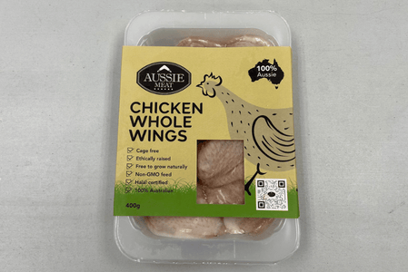 Australian Hormone Free Chicken Whole Wings (400g) - Aussie Meat, Meat Delivery, Online Butcher, BBQ Grills, Wine