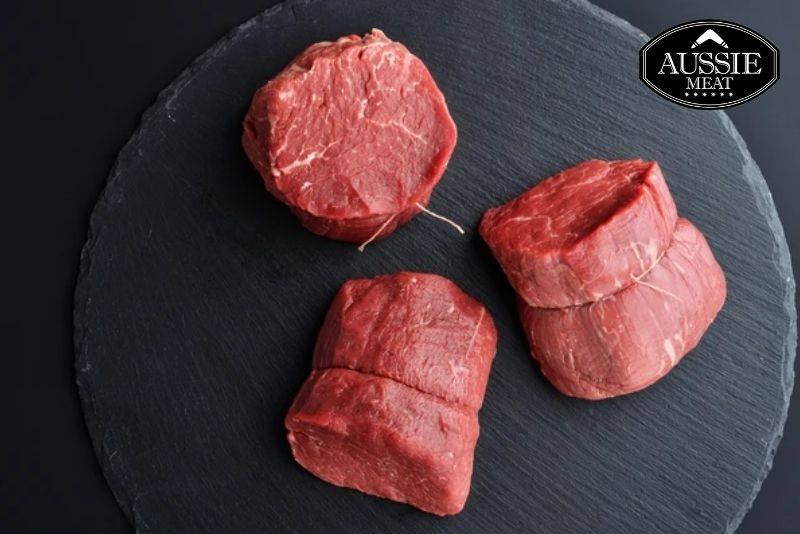 Nz Premium Grass Fed Beef Tenderloin Steak Eye Fillet 227g8oz Aussie Meat 