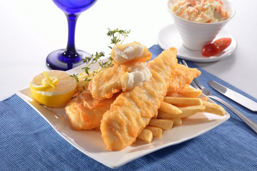 Ocean Catch NZ Premium Hoki Fillets in Tempura Batter (6 Fillets, 450g ...